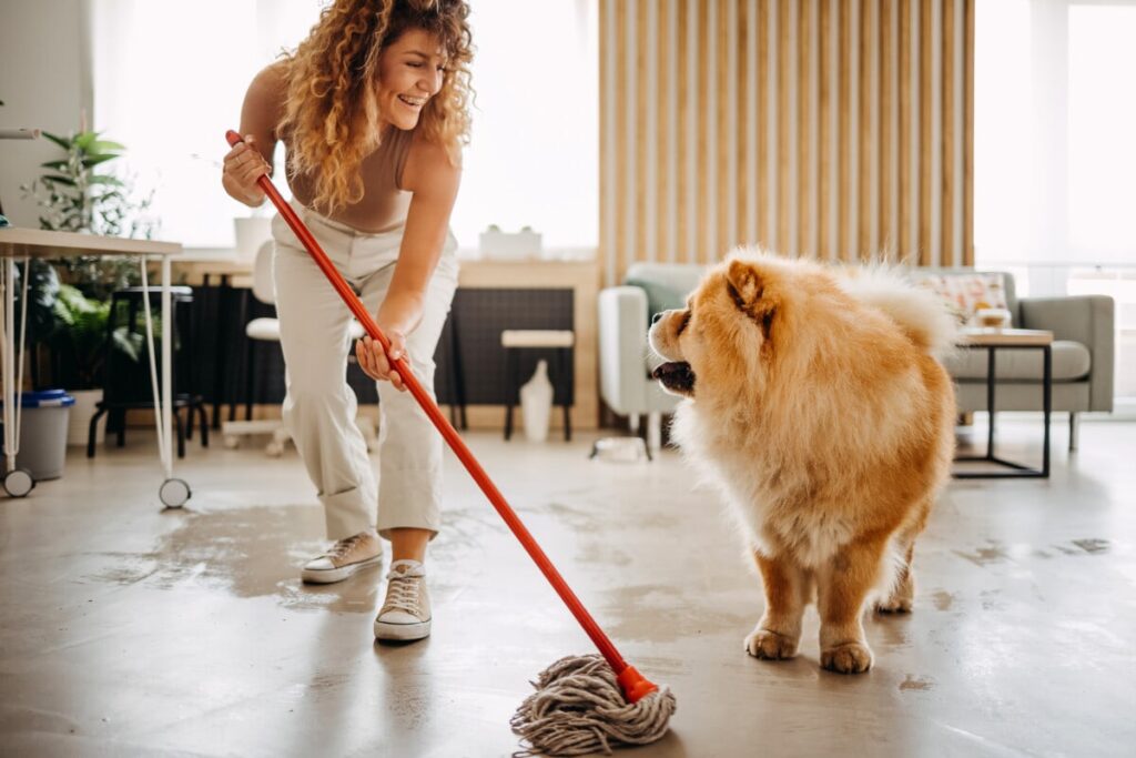 Pet Friendly Maid Cleaning Service